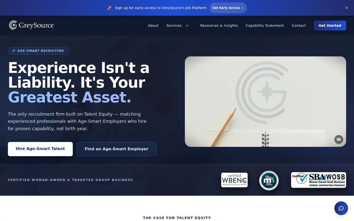 GreySource homepage